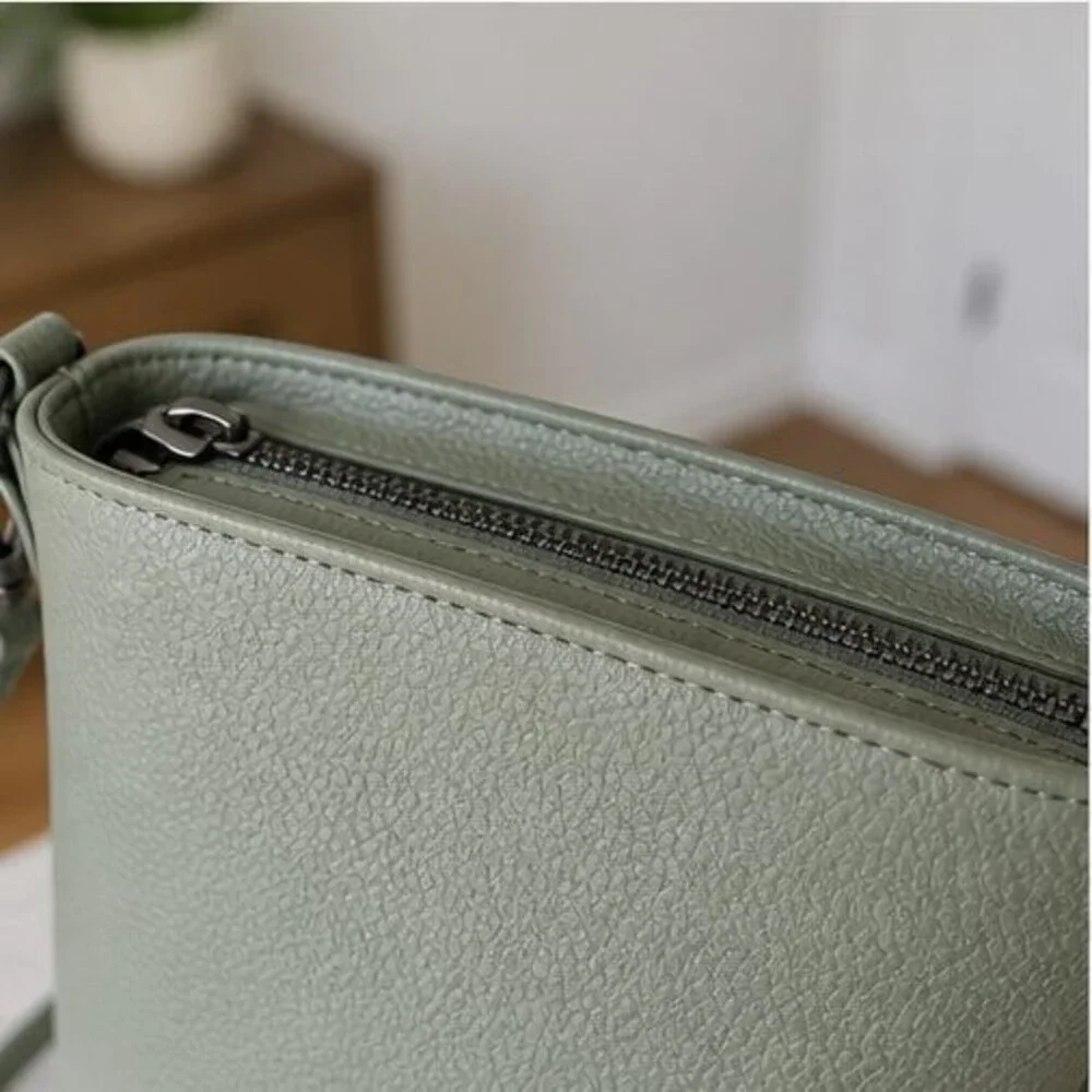 Cognac Vegan Leather Bag